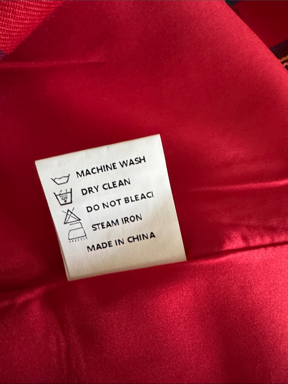 Tartan Red -Sz L- Plaid Bow Back Top - Picture 7 of 13